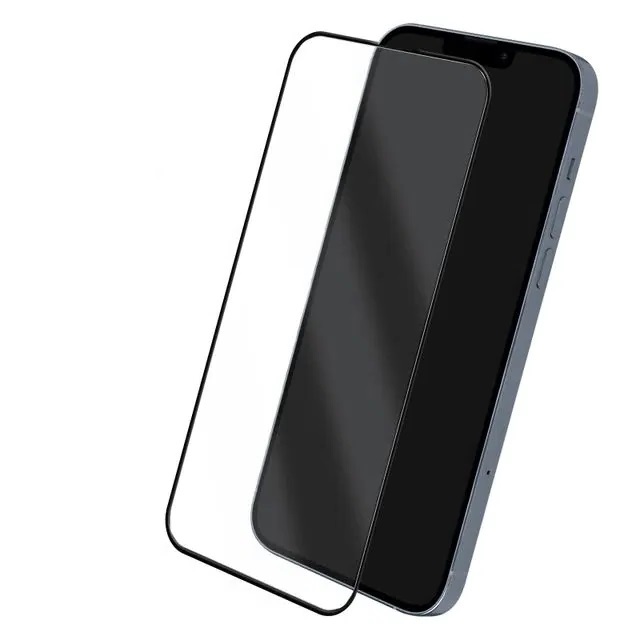 PELLICOLA PROTEGGI SCHERMO PER APPLE IPHONE 14 PLUS IN NANO CERAMICA 2.5D - con cornice nera